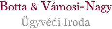 Botta & Vámosi-Nagy Ügyvédi Iroda Logo